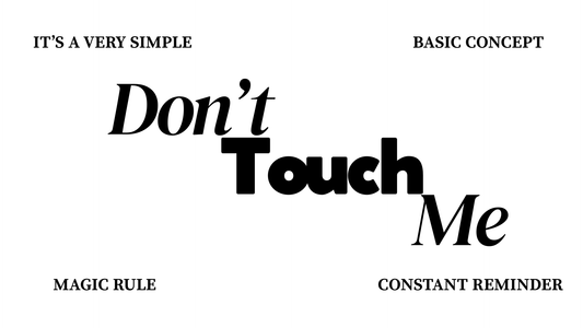 Don't Touch Me - Gift Card